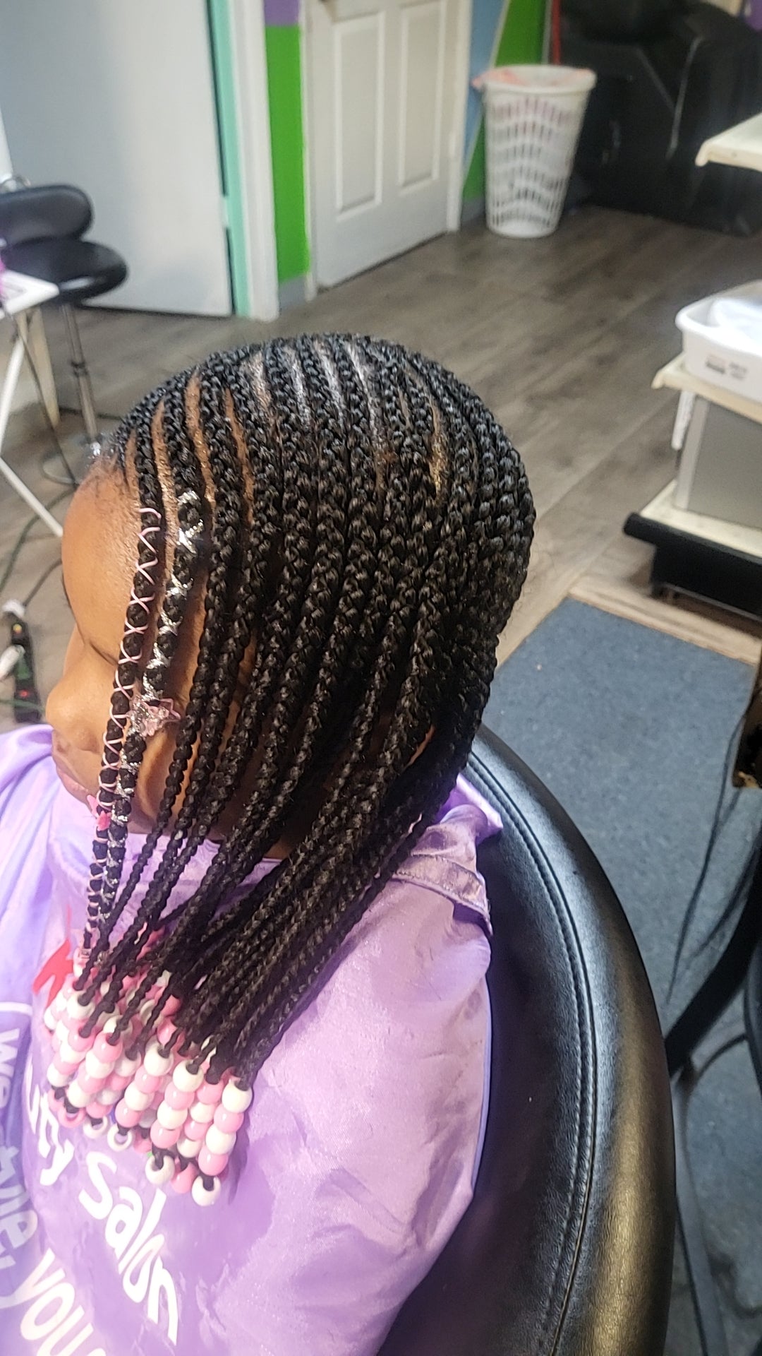 Kids feed-in braids( call for price)