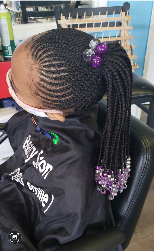 Kids feed-in braids( call for price)