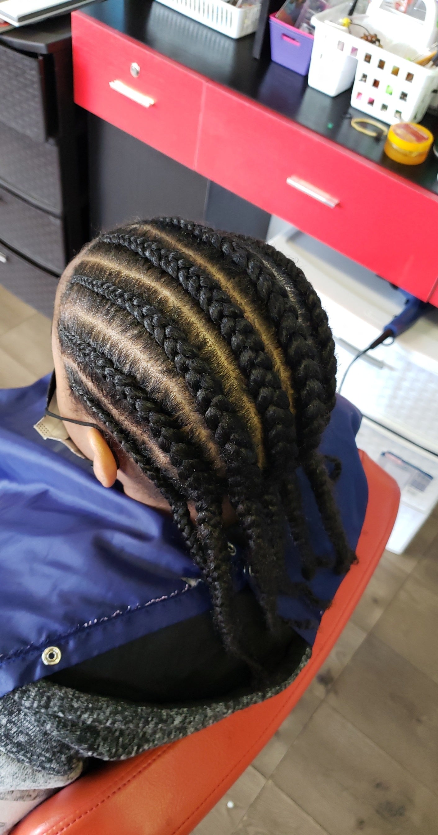 Boys&men braids( call for price)