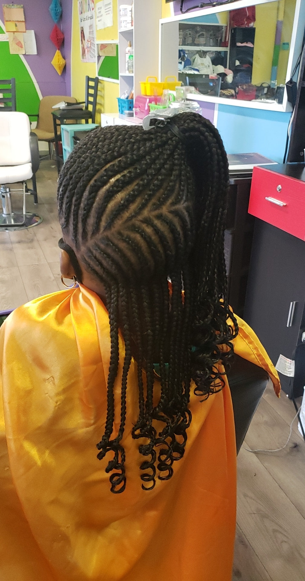 Kids feed-in braids( call for price)