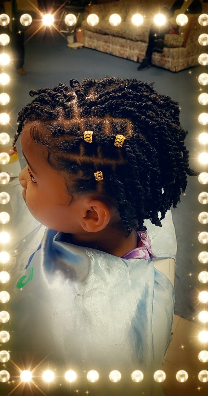 Kids Own hair braided( call for price)