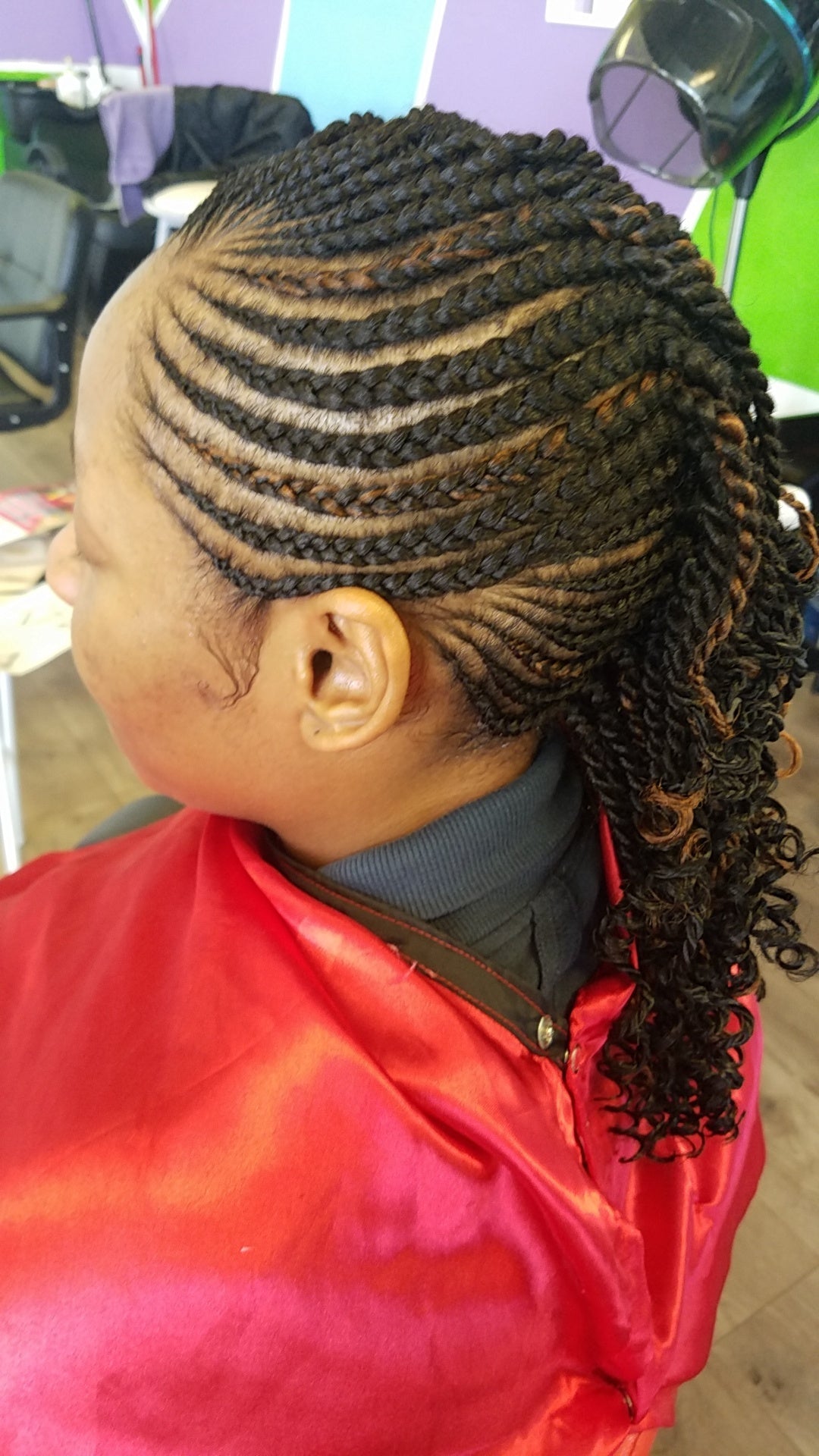 Kids feed-in braids( call for price)