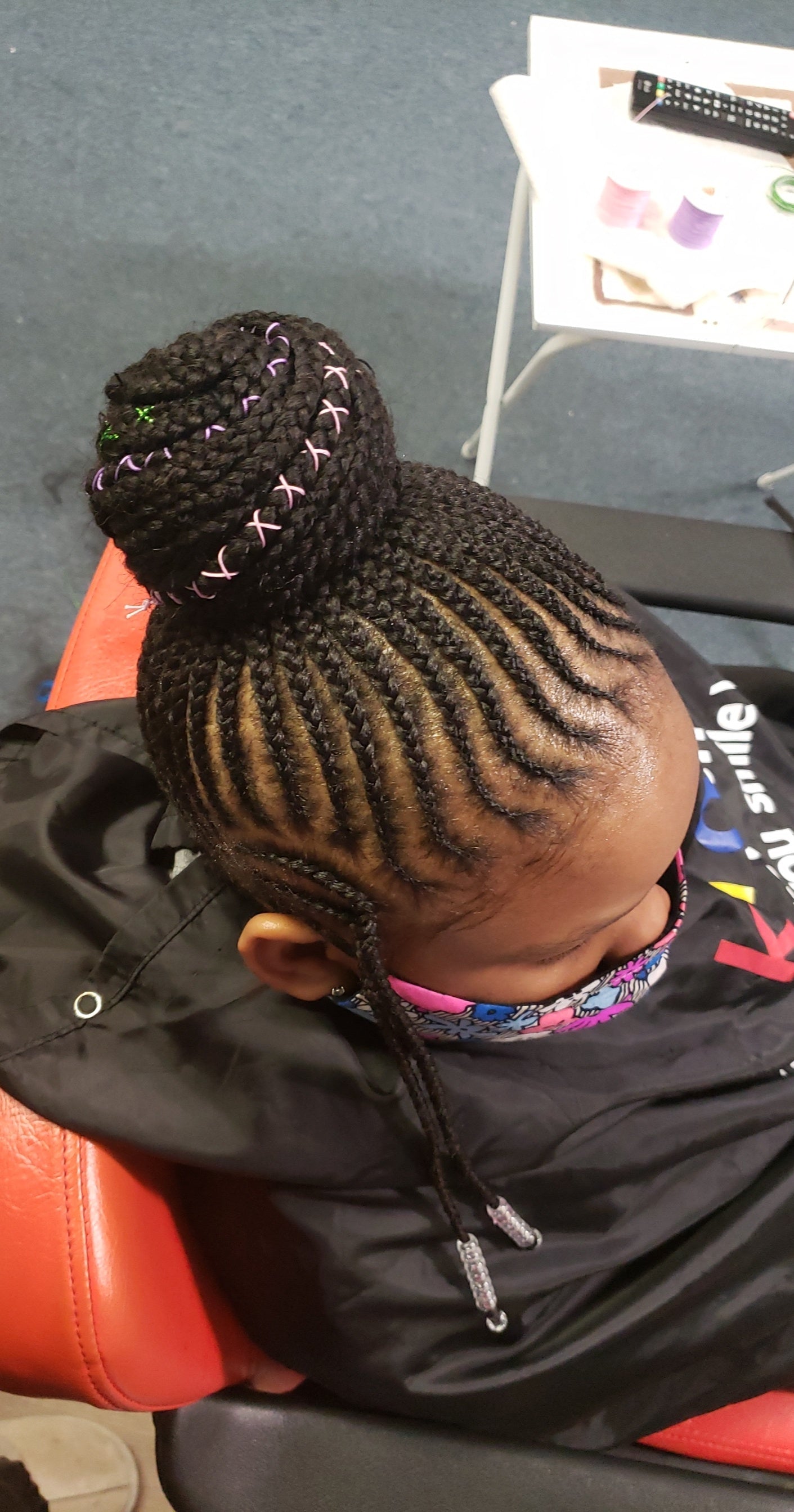 Kids feed-in braids( call for price)