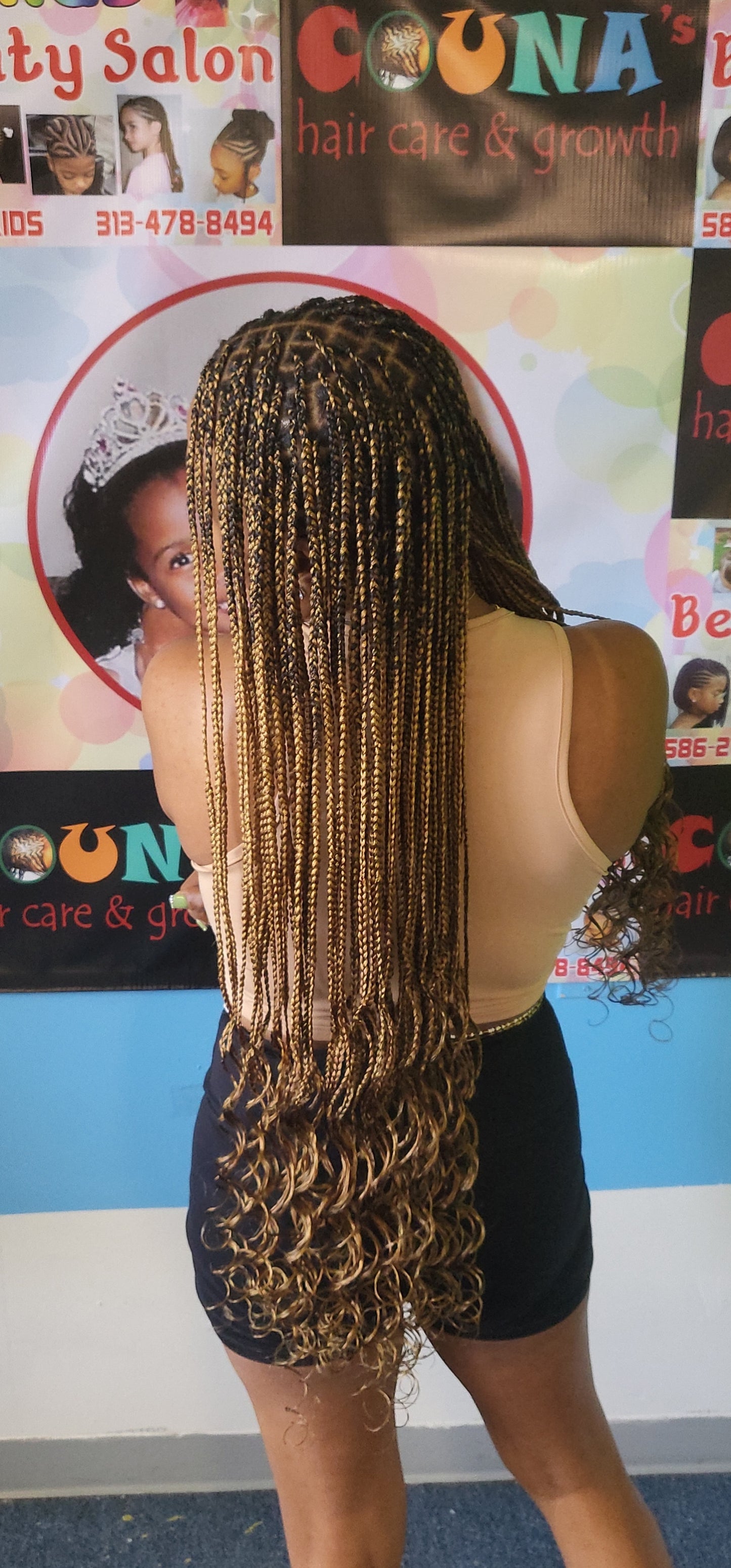 knotless braids( call for price)