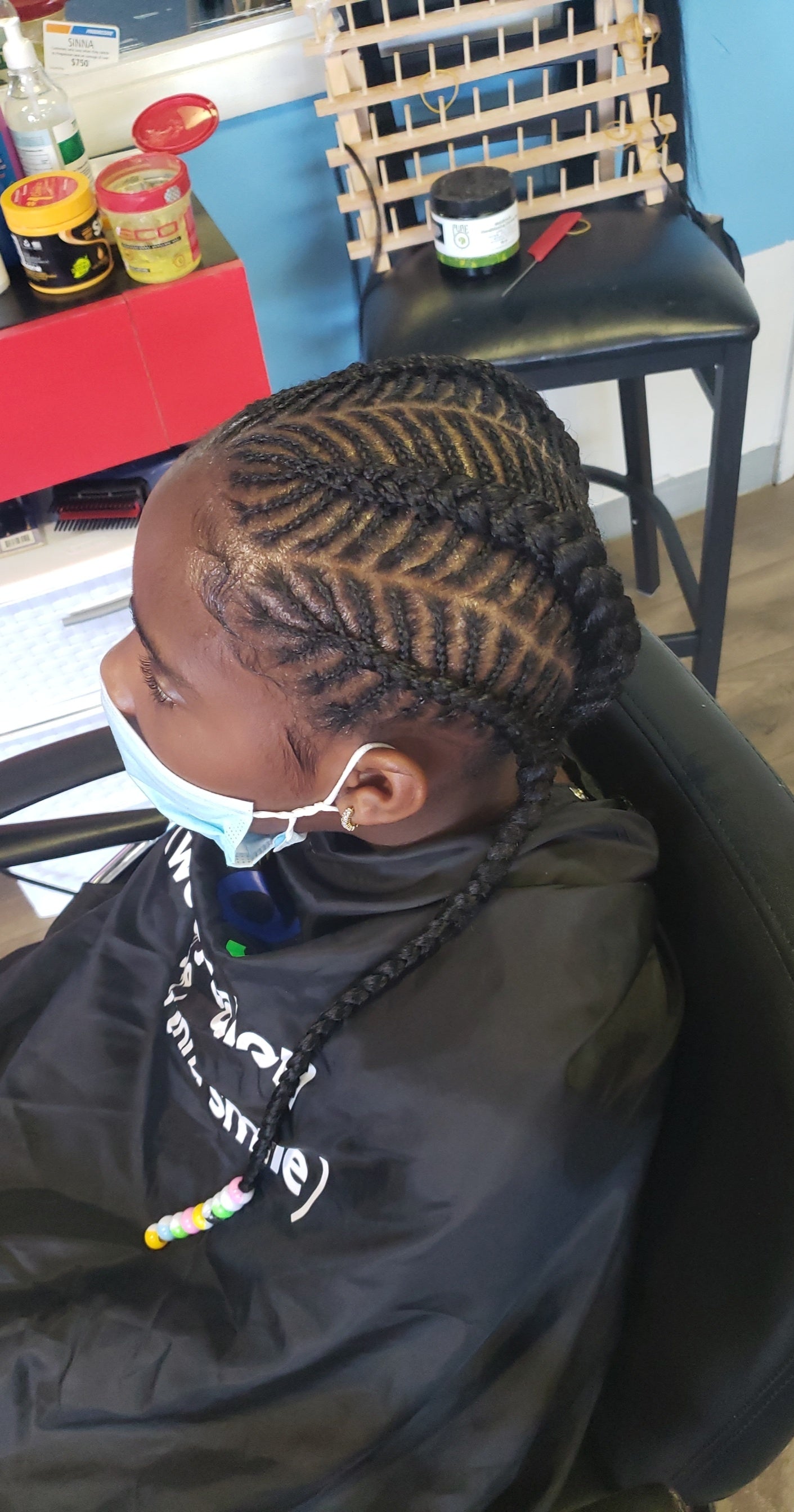 Kids feed-in braids( call for price)