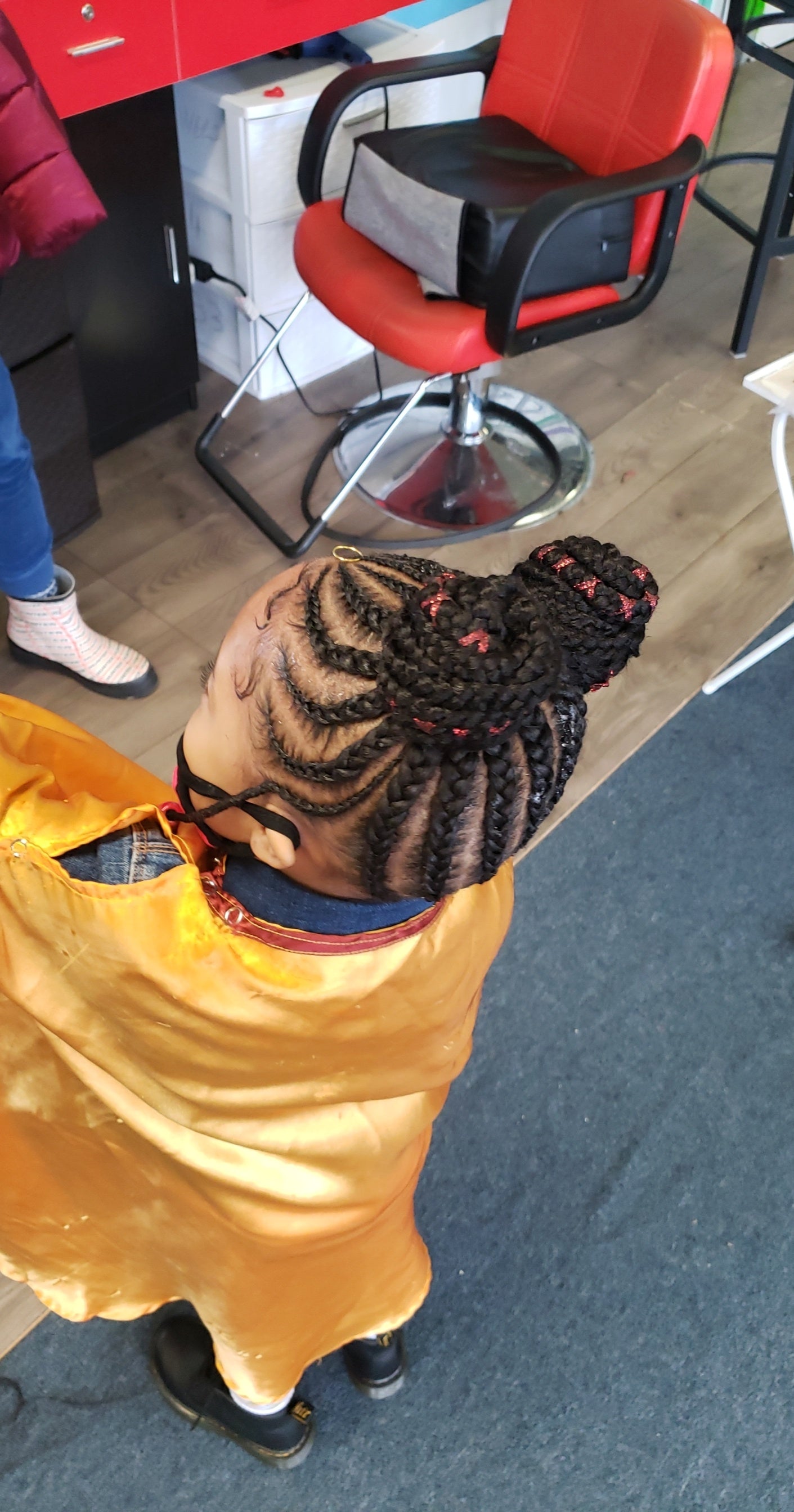 Kids feed-in braids( call for price)