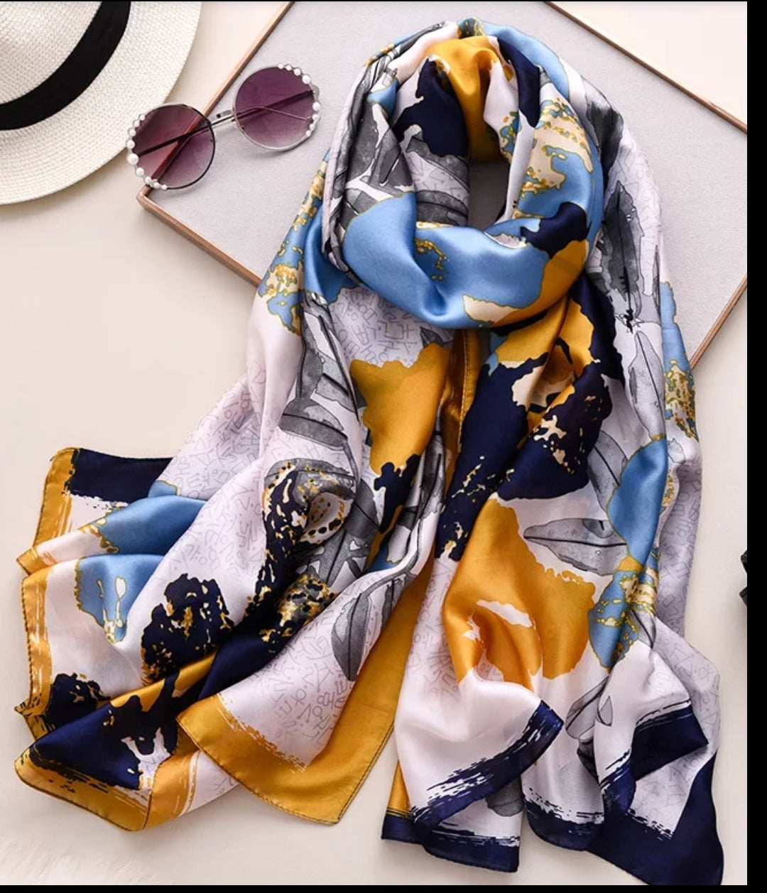 Luxury Fashion Silk Scarf