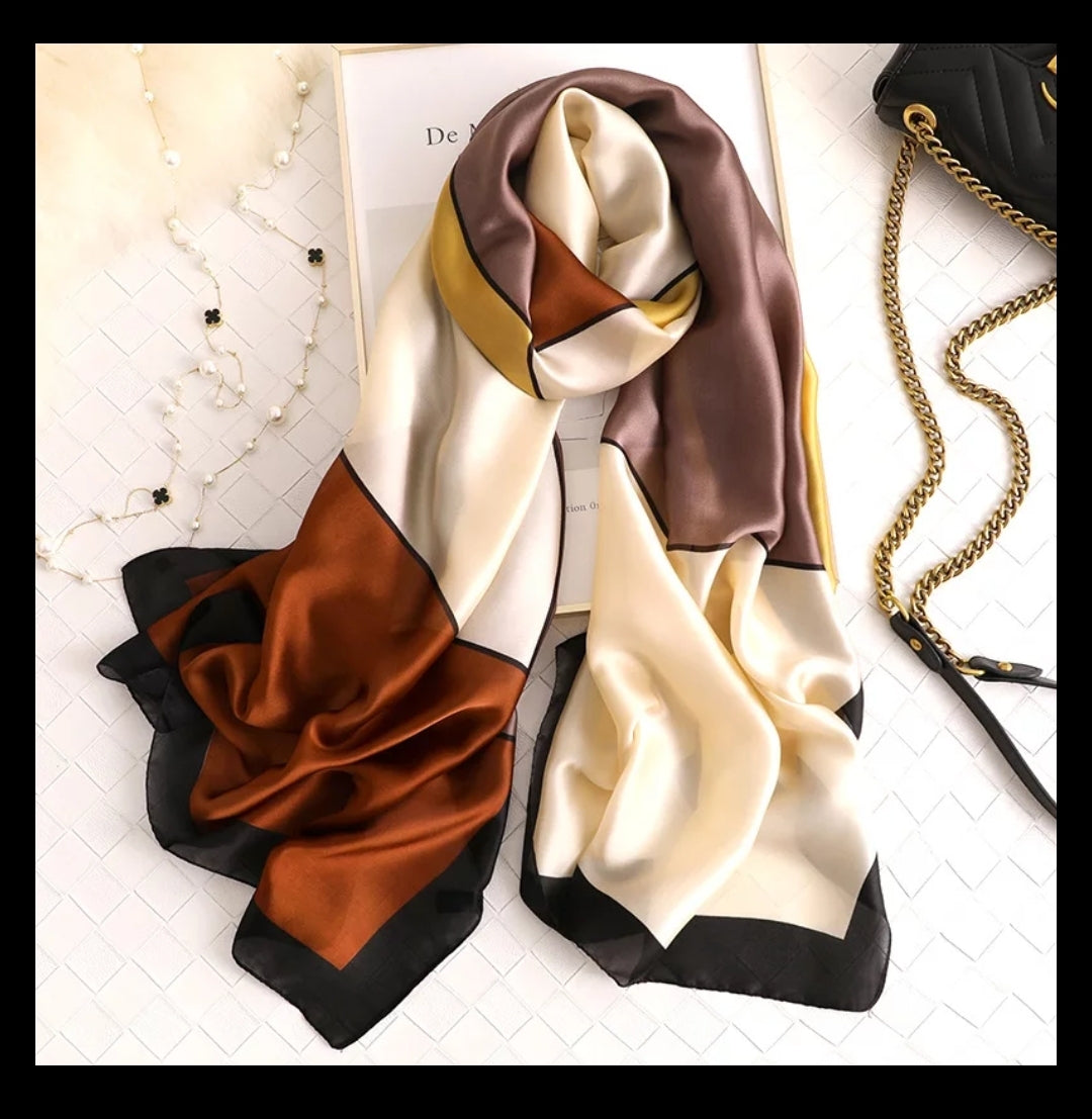 Luxury Fashion Silk Scarf