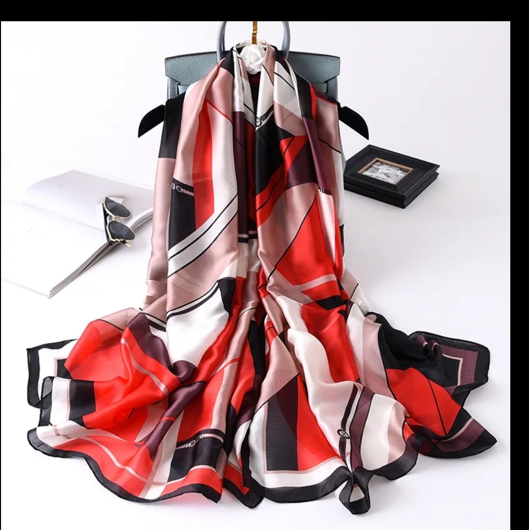 Luxury Fashion Silk Scarf