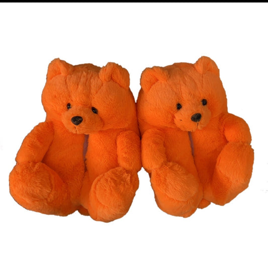 Teddy bear slippers