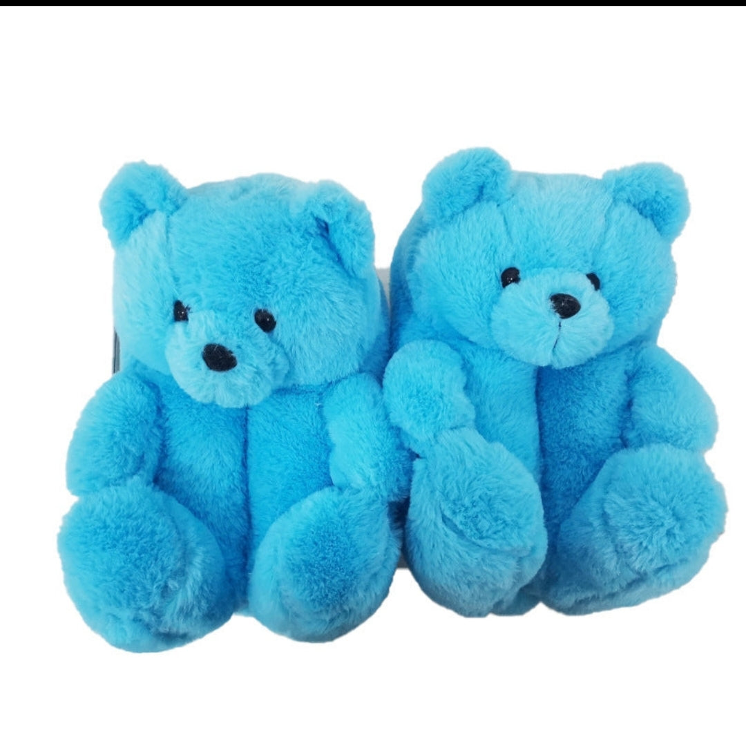 Teddy bear slippers