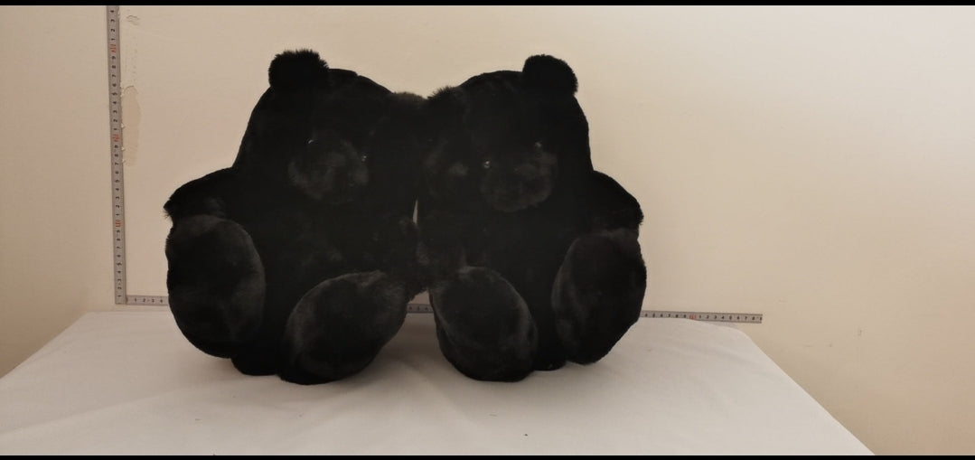 Teddy bear slippers